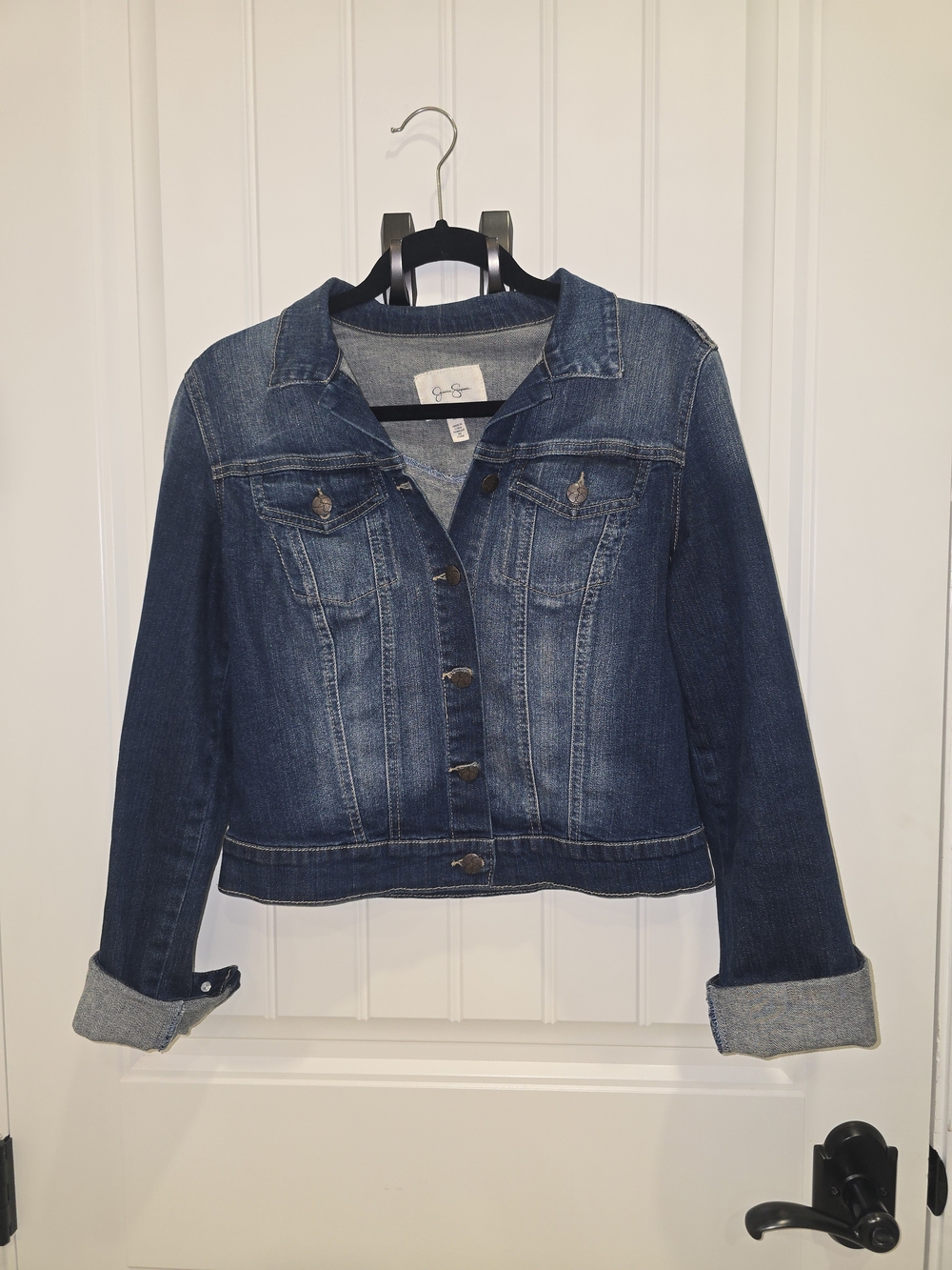 Jessica Simpson Blue Denim Jean Jacket